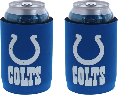 Vista 24 de Soporte aislante para latas y botellas de fútbol americano enfriador de bebidas Huggie (Nueva Orleans (Saints) - Negro) Nueva Orleans (Santos)