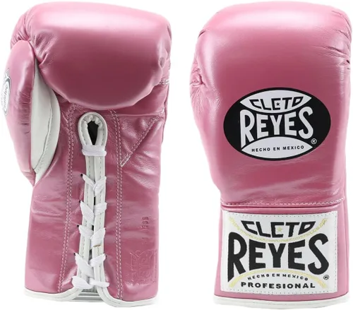 Vista 10 de CLETO REYES Safetec - Guantes de boxeo profesionales de competición para hombres y mujeres, MMA, Kickboxing, Muay Thai, con cordones