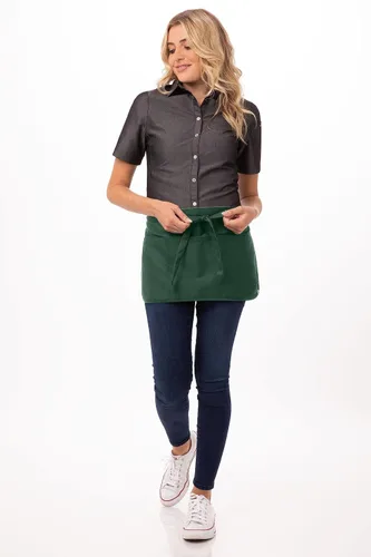 Vista 2 de Chef Works Delantal de camarera reversible unisex
