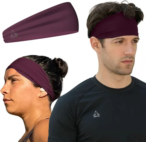 Vista 18 de Bandas de sudor Temple Tape - Diademas de entrenamiento para mujeres y hombres - Bandas de sudor para hombres - Bandas de sudor para deportes