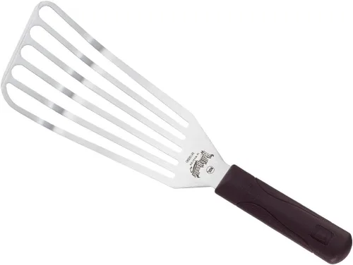 Vista 5 de Espátula "Hell's Handle" de Mercer Culinary, de 5 x 4 pulgadas, resistente, Plateado