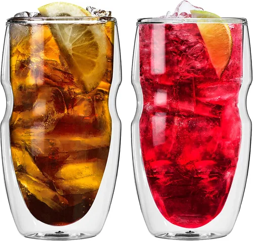 Vista 11 de Ozeri Serafino - Vasos de café y bebidas con aislamiento de doble pared, 8 onzas, juego de 4
