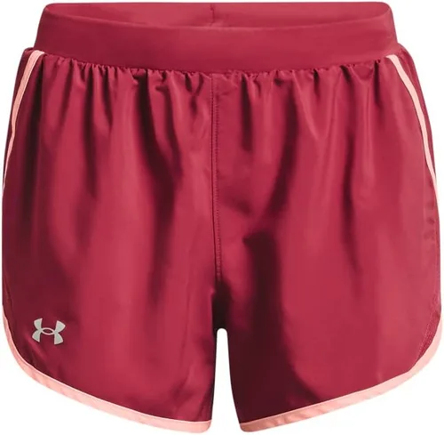 Vista 49 de Under Armour Women's Fly by 2.0 Running Shorts (027) negro / azul glaciar / reflectante