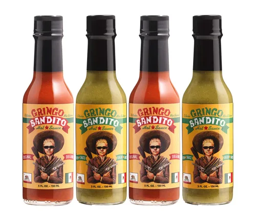 Vista 16 de Gringo Bandito Salsa picante, 5 onzas (Paquete de 4)