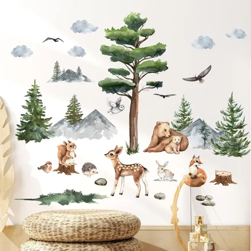 Vista 9 de Kajaia 4 piezas Adhesivos de puerta de Pascua felices Adhesivos de refrigerador Huevo de Pascua Flor de Pascua Conejo de Pascua Adhesivos de pared