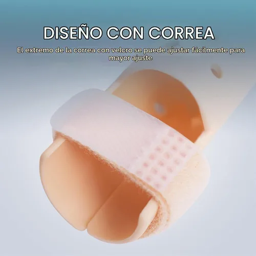 Vista 4 de SooGree 2 piezas de férula de dedo mazo soporte de dedo férula de dedo soporte protector de plástico para inmovilizador de dedos ajustable para 2