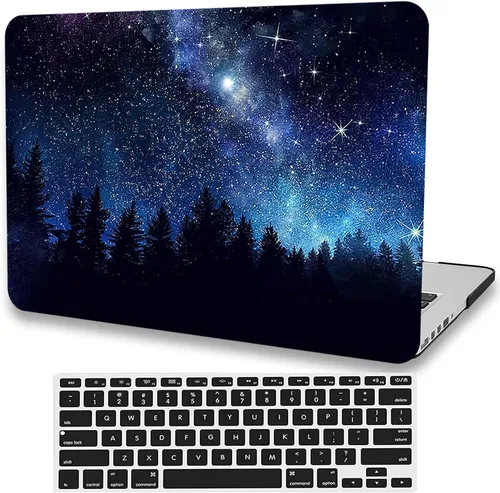 Vista 15 de Compatible con MacBook Air de 13 pulgadas versión 2021 2020 A2337 M1/A2179 con Retina y Touch ID, carcasa rígida de plástico brillante y cubierta