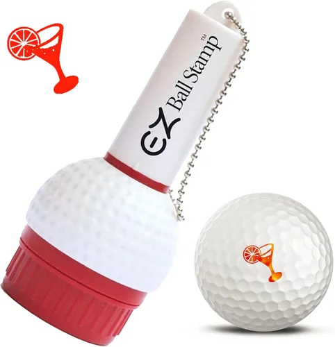 Vista 20 de EZBallStamp - Marcador para pelotas de golf (taza de cerveza negra)