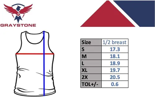 Vista 4 de Graystone Camiseta sin mangas para hombre – Camisetas ocultas sin mangas para un fácil alcance, CCW Tactical Compression Polyester Shirt