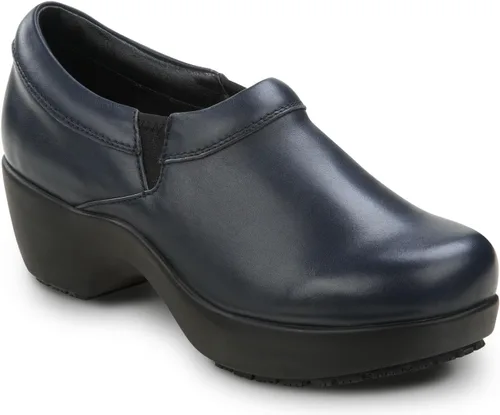 Vista 17 de SR Max Ginebra, zapatos de trabajo antideslizantes para mujer, estilo zueco
