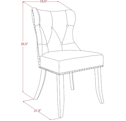 Vista 13 de East West Furniture AMSI3-ABK-48 - Juego de mesa de comedor moderno de 3 piezas que contiene una mesa de cocina redonda con pedestal y 2 sillas