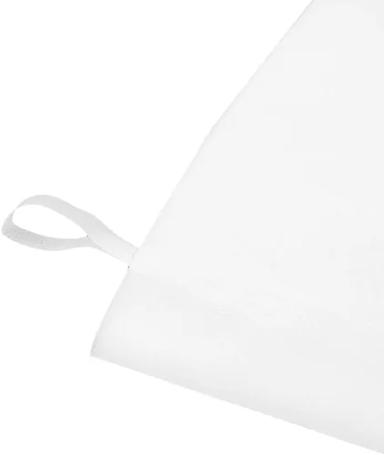 Vista 7 de Pastry Tek - Juego de 4 bolsas de glaseado reutilizables, duraderas, juego de bolsas de repostería de silicona blanca, anti estallido, para decorar