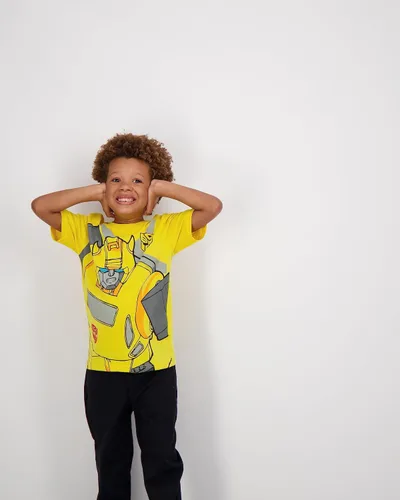 Vista 8 de Transformers One Hasbro Paquete de 4 Camisetas de Manga Corta para Niños Pequeños y Grandes