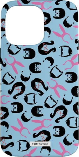 Vista 21 de Bob’s Burgers Bob Linda Gene Tina Louise Hair Light Blue Case for iPhone 17