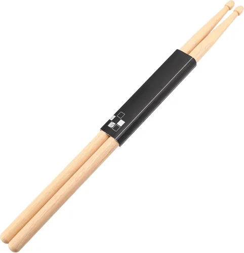 Vista 4 de SOUJAP 24 pares de baquetas 5A, palos de madera de arce a granel, baquetas de punta de madera para baterista o principiante (48 piezas)