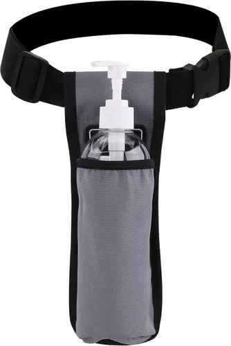 Vista 10 de Funda para botella de masaje, paquete de 2 botellas de aceite de masaje ajustables (verde, 1 botella)