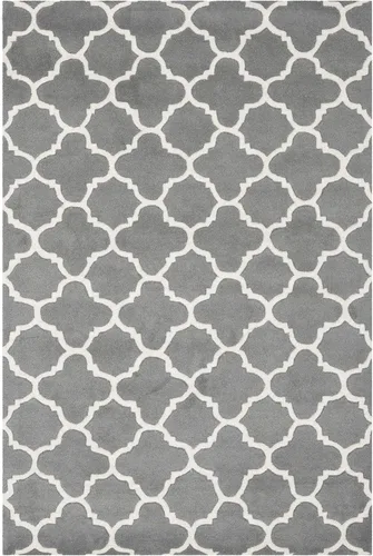 Vista 17 de SAFAVIEH Chatham Collection - Alfombra decorativa de 2 x 3 pies, color negro y marfil, lana cuadriculada enrejada hecha a mano, ideal para zonas