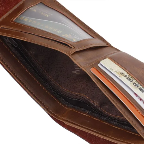 Vista 3 de Cartera de cuero para hombre