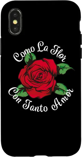 Vista 5 de Como La Flor - Bailar Cumbia - Funda de regalo para iPhone 17 con diseño de rosas mexicanas