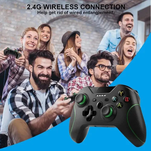 Vista 2 de Dododuck Wireless Controller for Xbox One, 2.4GHZ Gamepad Controller Compatible with Xbox OneOne SOne XOne Series XSElitePC Windows 7810, with