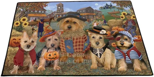 Vista 14 de Doggie of the Day Australian Terrier Dogs Floor Mat - 4th of July Independence Day - Best Dog Doormat - Protector Decor - Unique Portrait Art