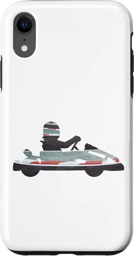 Vista 24 de Funda para iPhone 16 Go Kart Racing Race Track