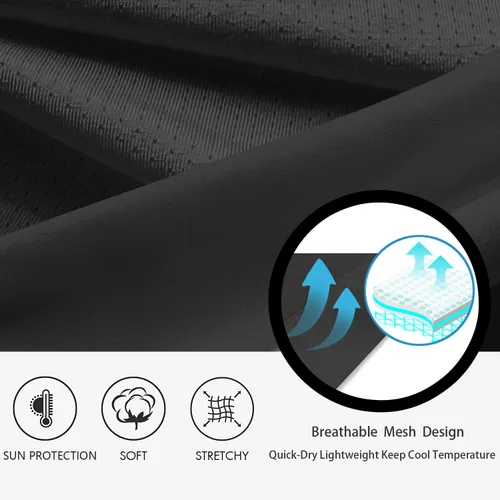 Vista 6 de Lo.gas Chaqueta de ciclismo para hombre, chaqueta cortavientos ligera plegable con bolsillos y tiras reflectantes