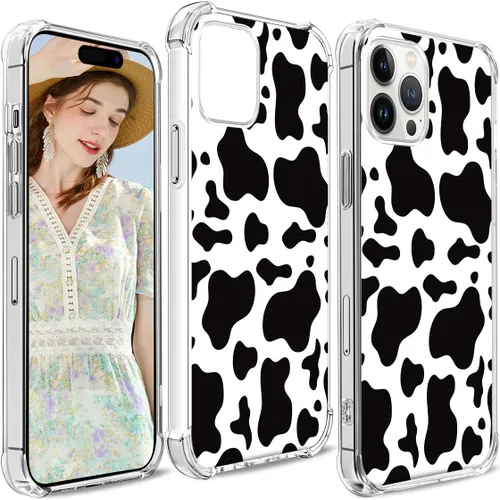 Vista 61 de Funda compatible con iPhone 15, bonita funda transparente para mujer, funda de silicona transparente para teléfono, color negro, tigre poderoso