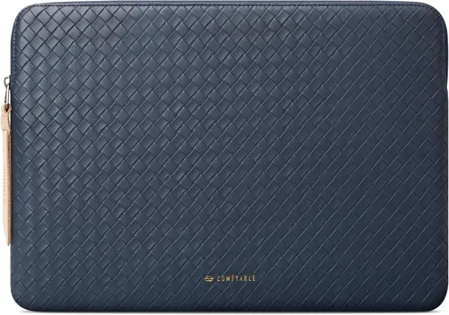 Vista 9 de Comfyable Woven-Look - Funda para laptop de 13 pulgadas y 14 pulgadas, compatible con MacBook Air M5 y MacBook Pro M5 Pro/Max 2026, funda de viaje