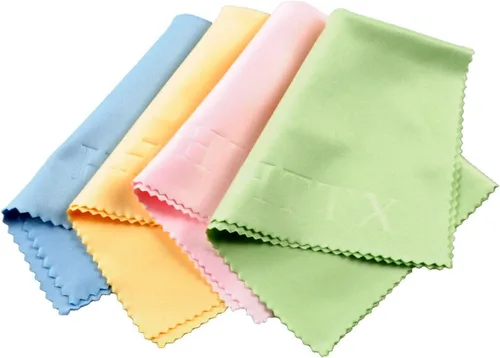 Vista 7 de microfibra paños de limpieza de visualización, Verde), Screen-Cleaning-Cloths-13424