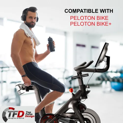 Vista 5 de TFD Ajustador de manillar para bicicleta Peloton y bicicleta +, soporte de ajuste de posición hacia adelante y atrás, accesorio de ajuste
