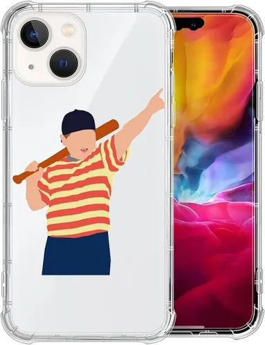 Vista 133 de CARLOCA Compatible con funda para iPhone SE 2020, funda para iPhone 8 para niñas, diseño transparente con patrón de lucha de béisbol de niños