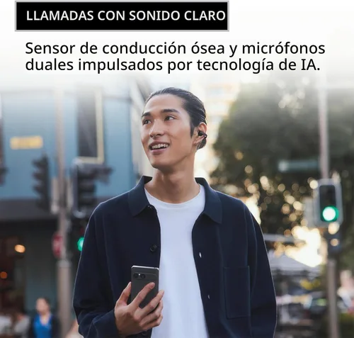 Vista 9 de Sony LinkBuds Clip Open-Ear Auriculares verdaderamente inalámbricos, ajuste cómodo y seguro, diseño ligero de clip, controles táctiles, conciencia