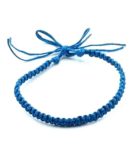 Vista 19 de Hemp Anklet Adjustable Tie On (Black)