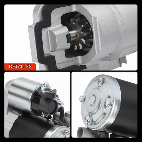 Vista 9 de A-Premium Motor de Arranque Compatible con Mazda 3 2010-2013, 5 2012-2013, 6 2011-2013, CX-7 2011-2012, L4 2.3L 2.5L, 12V 1.4KW 11 Dientes