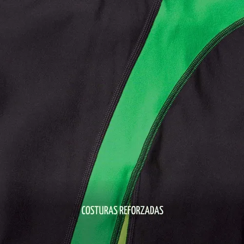 Vista 2 de Speedo Endurance+ - Traje de baño para hombre con colores del equipo empalmados chispa negro/azul