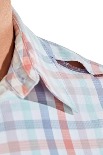 Vista 2 de Coolibar UPF 50+ Nassau - Camiseta de pesca para hombre, protección solar