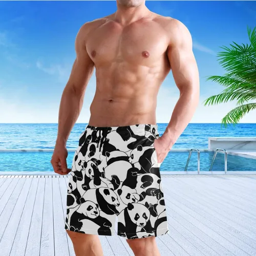 Vista 5 de visesunny - Bañador para hombre, de secado rápido, con forro de malla
