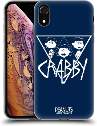 Vista 147 de Head Case Designs Funda de gel con licencia oficial de Peanuts Charlie Brown Good Grief Rock Tees [protección de grado militar] compatible con Apple