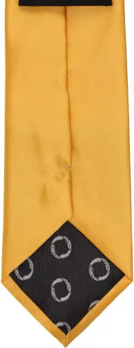 Vista 285 de tiemart Corbata de color sólido para hombre Longitud estándar