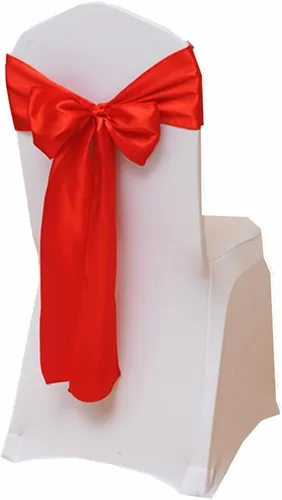 Vista 10 de 25 cintas decorativas para sillas de boda, lazos de satén para ferias comerciales, eventos de Navidad, baby shower, fiesta de cumpleaños, aguamarina
