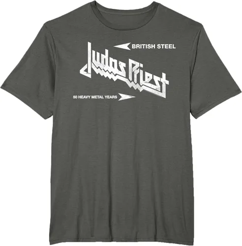 Vista 6 de Judas Priest Camiseta British Steel Negro