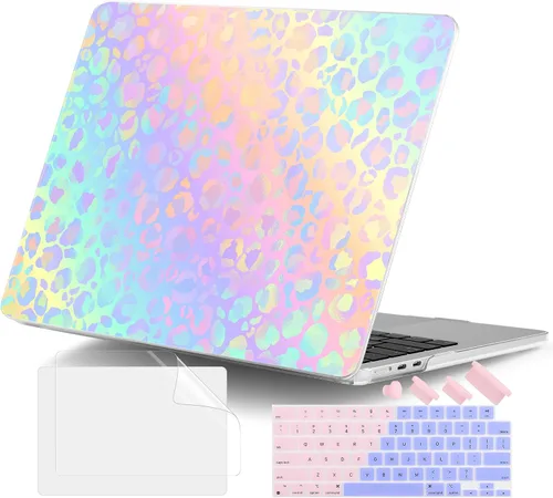 Vista 25 de DONGKE Funda compatible con M5 MacBook Air de 15 pulgadas 2026 2025-2023 A3448 A3241 A3114 A2941 M4 M3 M2 Pantalla de retina líquida Touch ID
