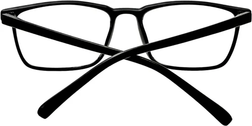 Vista 3 de oriopxic Gafas de distancia para hombres y mujeres, gafas ligeras para miopes Negro