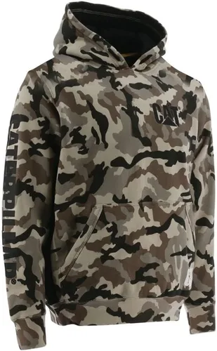 Vista 8 de CAT Workwear Sudadera con Capucha Caterpillar Trademark Banner para Hombre Negro