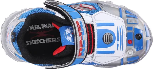 Vista 5 de Star Wars Skechers R2D2 Damager III Astronech - Tenis para niños pequeños