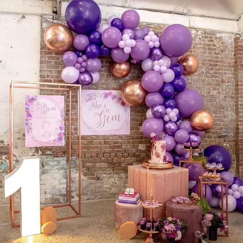 Vista 130 de PartyWoo 50 globos de látex color piel albaricoque, globos de helio boho de Albaricoque-f05