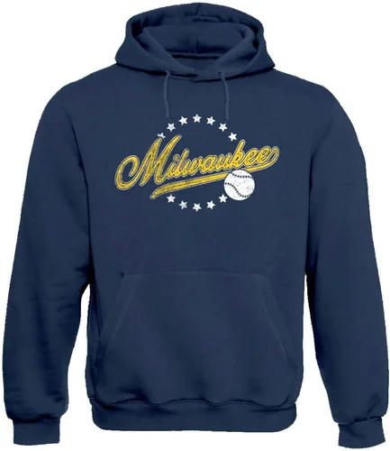 Vista 33 de Xtreme Apparrel Team - Sudadera con capucha para hombre estilo vintage para fanáticos del béisbol