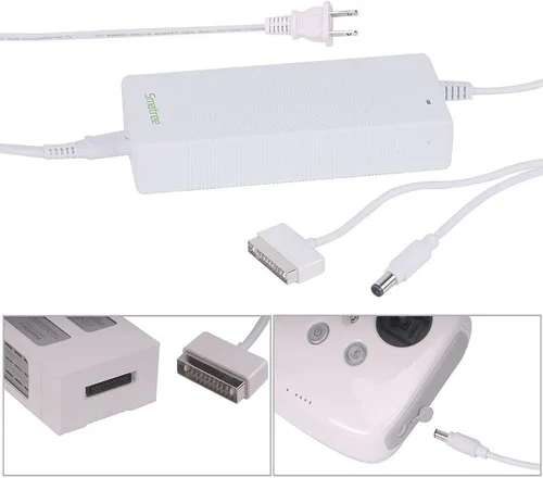 Vista 3 de Smatree Cargador de batería rápido de 120 W compatible con DJI Phantom 4 batería/control remoto