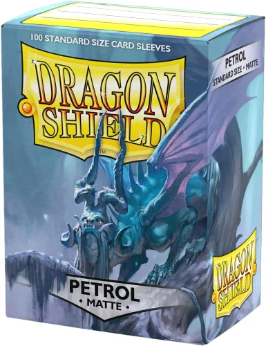 Vista 32 de Dragon Shield Fundas para cartas mate de tamaño estándar 100 CT - Fundas TCG lisas y resistentes - Compatible con Pokémon, carne y sangre, una